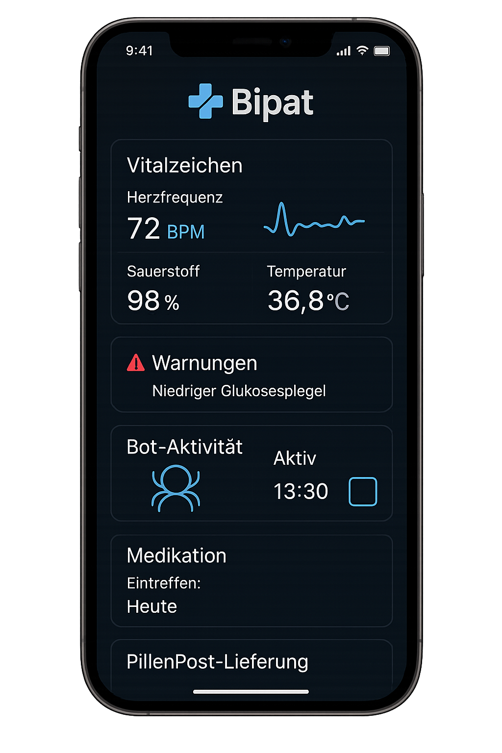 Bipat App Screenshot